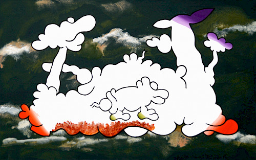 acrylics on canvas | 90 cm x 150 cm | 2025