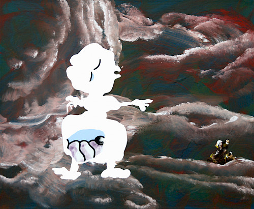 acrylics on canvas | 90 cm x 110 cm | 2025