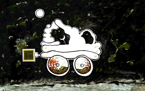 Route | Acrylfarbe auf Leinwand | 95 cm x 150 cm | 2026