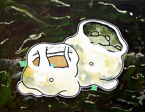 Vorrat | Acrylfarbe auf Leinwand | 70 cm x 90 cm | 2026