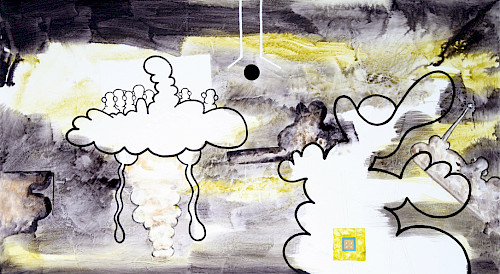 Cloud | Acrylfarbe auf Leinwand | 100 cm x 180 cm | 2026