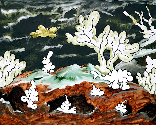 Landschaft | Acrylfarbe auf Leinwand | 160 cm x 200 cm | 2026