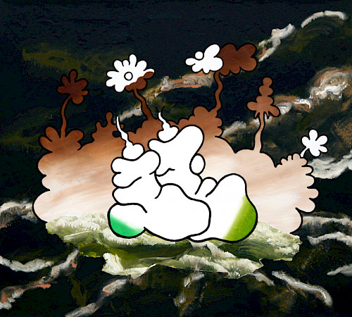 acrylics on canvas | 100 cm x 110 cm | 2025