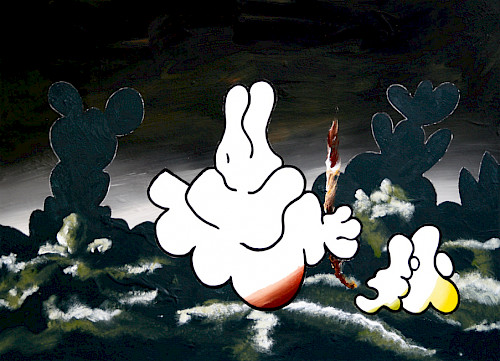 acrylics on canvas | 95 cm x 130 cm | 2025