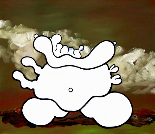 acrylics on canvas | 95 cm x 110 cm | 2025